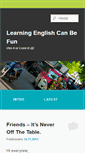 Mobile Screenshot of learningenglishcanbefun.com